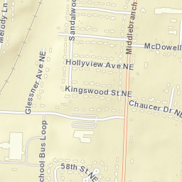 2435 Schneider Street Northeast, Canton Street Map