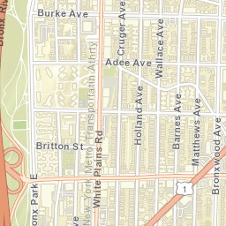 Parkside Houses New York Street Map
