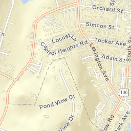 Oyster Bay New York Street Map