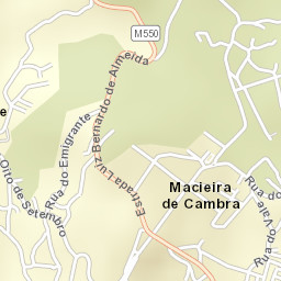 Macieira de Cambra Street Map