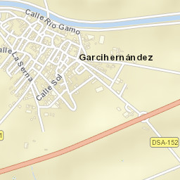 Garcihernández Street Map