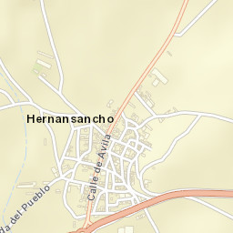 Hernansancho Street Map
