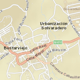 Bustarviejo Street Map