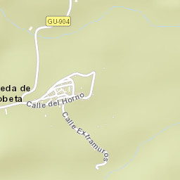 Olmeda de Cobeta Street Map