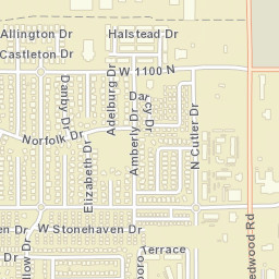 1051-1055 Kettering Drive, North Salt Lake Street Map