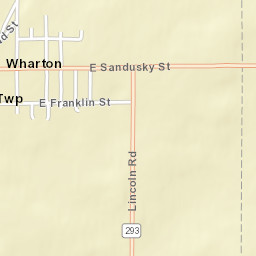 Wharton Ohio Street Map