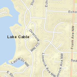 Lake Cable Ohio Street Map