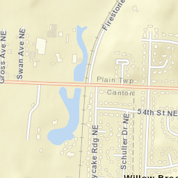1668-1700 55th Street Northeast, Canton Street Map