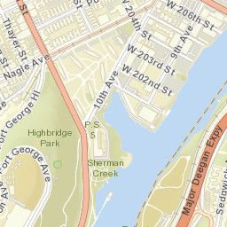 Dyckman Houses New York Street Map