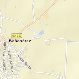 Bañobárez Street Map