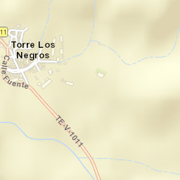 Torre los Negros Street Map