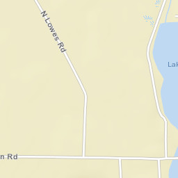 6862 N 300 E Monon Indiana Street Map