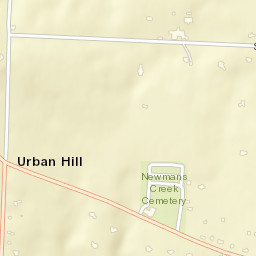 Urban Hill Ohio Street Map