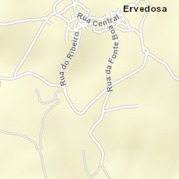 Ervedosa Street Map