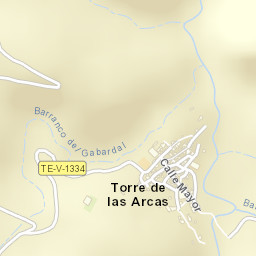 Torre de las Arcas Street Map