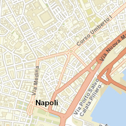 Naples Street Map