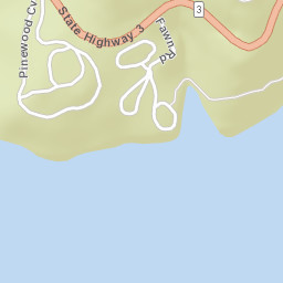 Pinewood Cove California Street Map