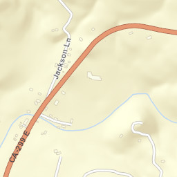 Montgomery Creek California Street Map