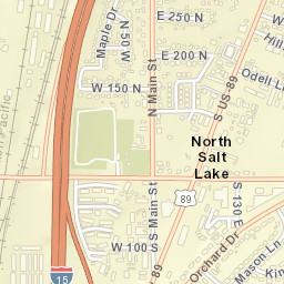 142 West Center Street, North Salt Lake, UT Street Map