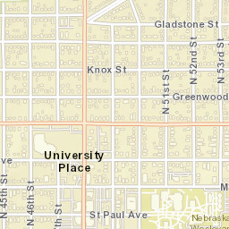 2600-2698 North 50th Street Lincoln Street Map