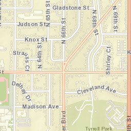 2801-2915 North 63rd Street, Lincoln, NE Street Map