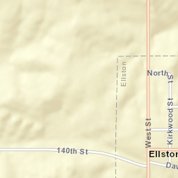 West Street, Ellston, IA 50074, USA Street Map
