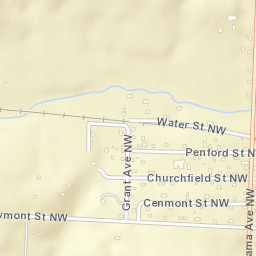 North Lawrence Ohio Street Map