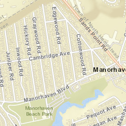 Manorhaven New York Street Map