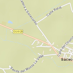 Sacecorbo Street Map
