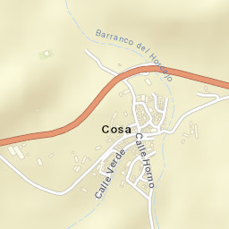 Cosa Street Map