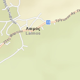 Laimós Street Map
