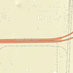Interstate 215 North Salt Lake UT Street Map