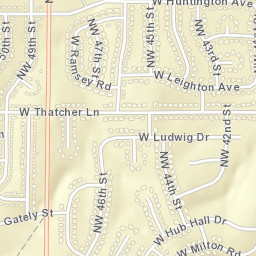 2250 Northwest 46th Street, Lincoln, NE Street Map