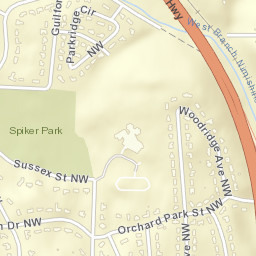 Parkridge Ohio Street Map