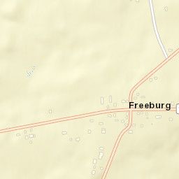Freeburg Ohio Street Map