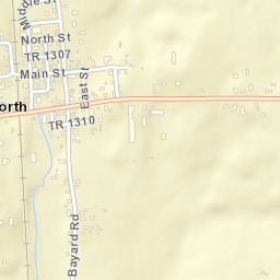 Homeworth Ohio Street Map