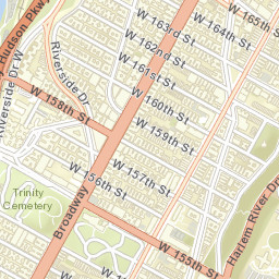 Polo Grounds Houses New York Street Map