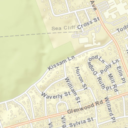 Glenwood Landing New York Street Map