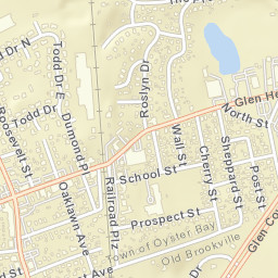 Glen Head New York Street Map