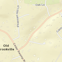 Old Brookville New York Street Map