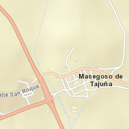 Masegoso de Tajuña Street Map