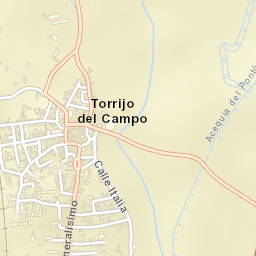 Torrijo del Campo Street Map