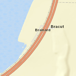 Bracut California Street Map