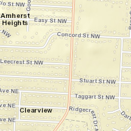 Kendall Heights Ohio Street Map
