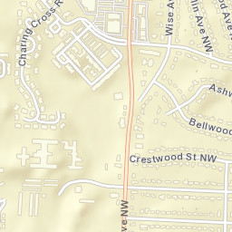 Ridgedale Ohio Street Map