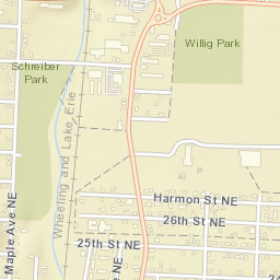 Trump Ohio Street Map