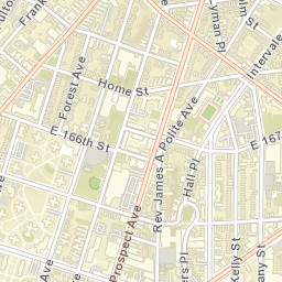 Forest Houses New York Street Map