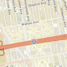 Rosedale Houses New York Street Map