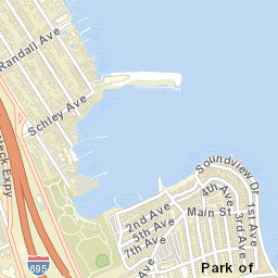 Park of Edgewater New York Street Map