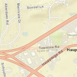 Hauppauge New York Street Map